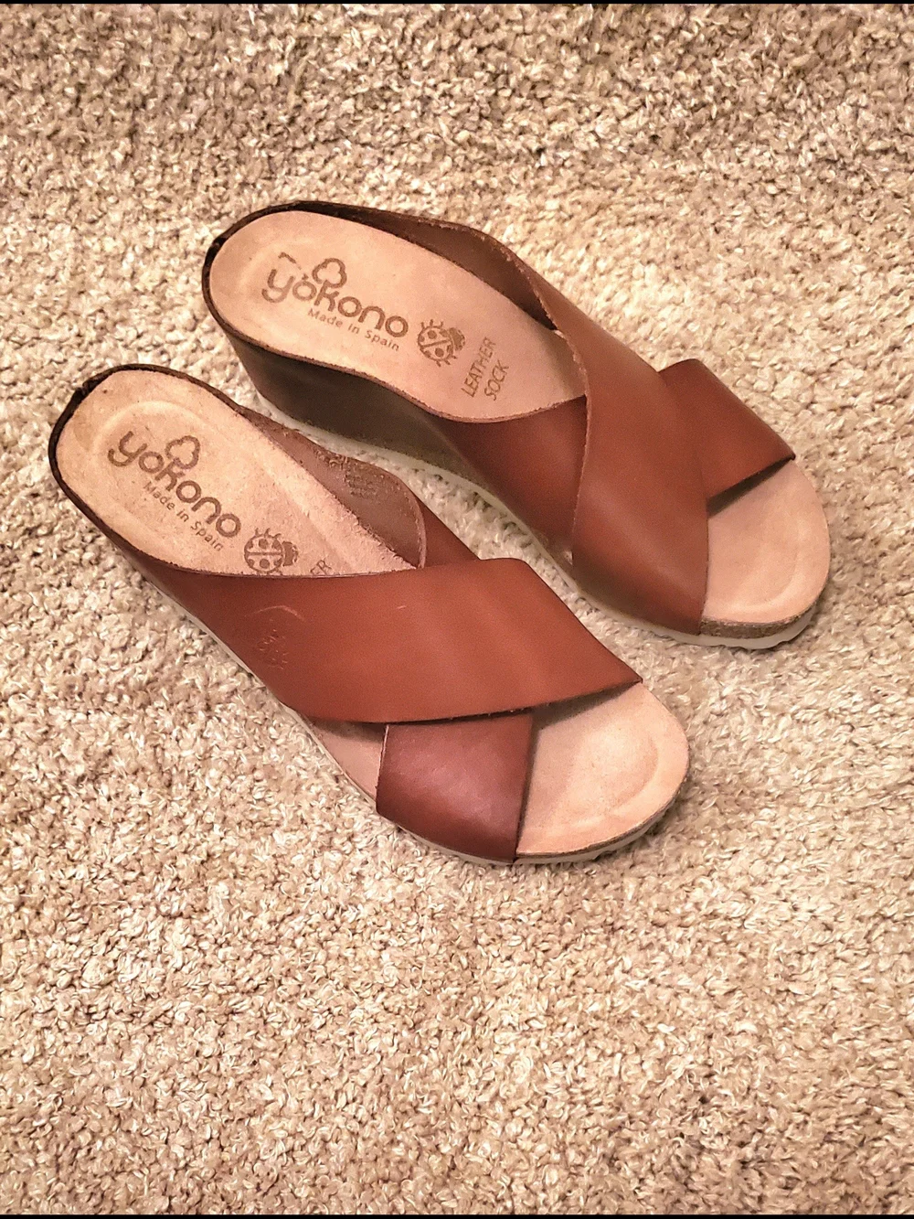 yokono tan leather